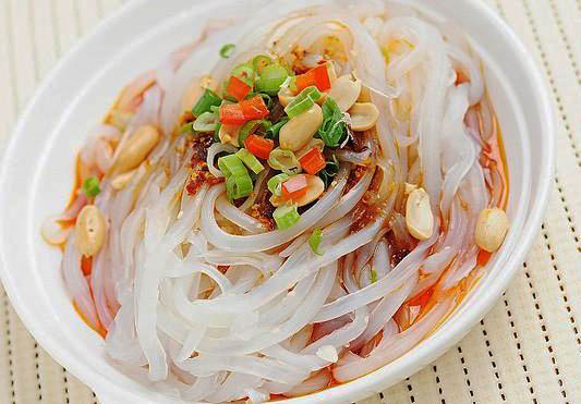刮凉粉的做法,湖南地方名小吃